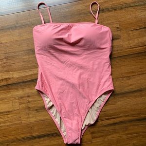 JCrew baby bow back one-piece swimsuit